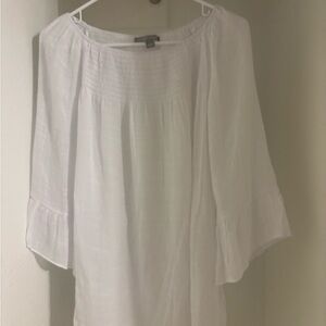 Elegant White Women's Top